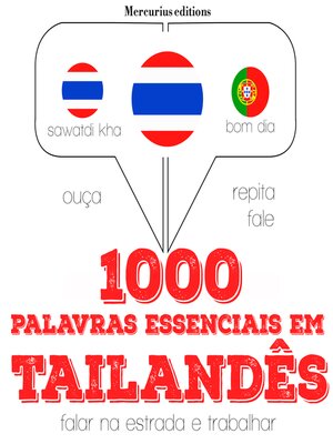 cover image of 1000 palavras essenciais em tailandês